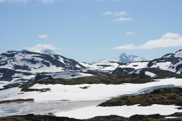 Aurlandsfjellet - winter is still holding on