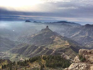 A spectacular view from El Roque Nublo