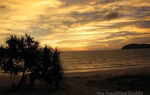 Sun Setting over the Andaman sea