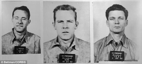 The escapees of Alcatraz