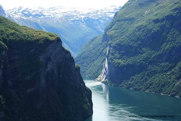 The Geirange Fjord and the Seven Sisters Waterfalls