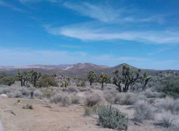 It's a dry, arid and beautiful landscape