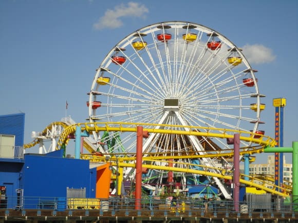 The Santa Monica Ferris Wheel