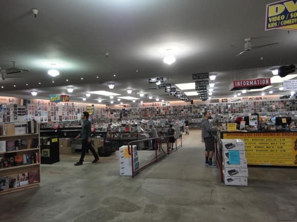 That is one hell of a Record shop