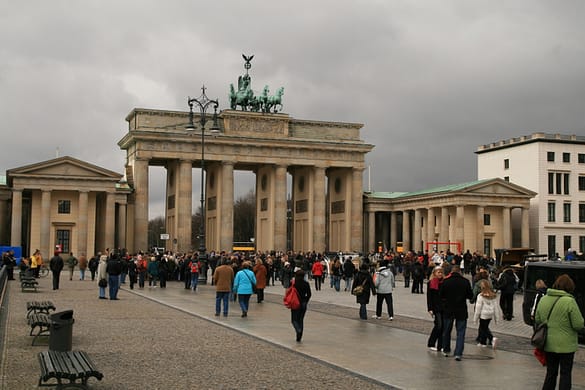 Brandenburger Tor is a very popular site to visit.